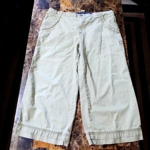 Women's "Life is Good" wide leg capris